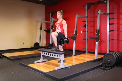 Finishing position of the Step-Up